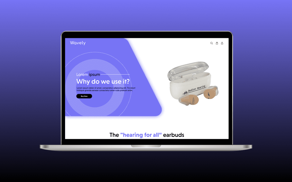 Audien Hearing Website