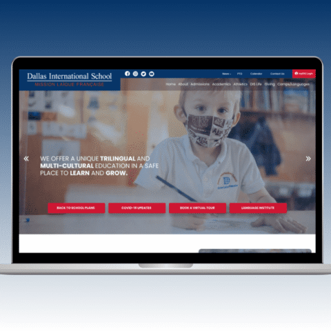 International school website