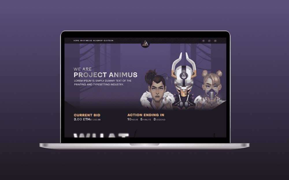 Project Animus Website