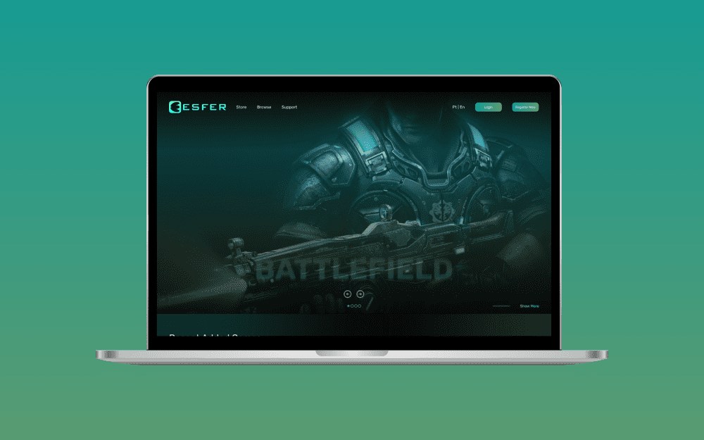 Battlefield gaming site Website