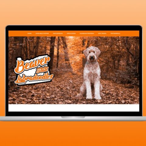 Pet grooming website