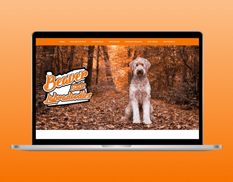 Pet grooming website Website