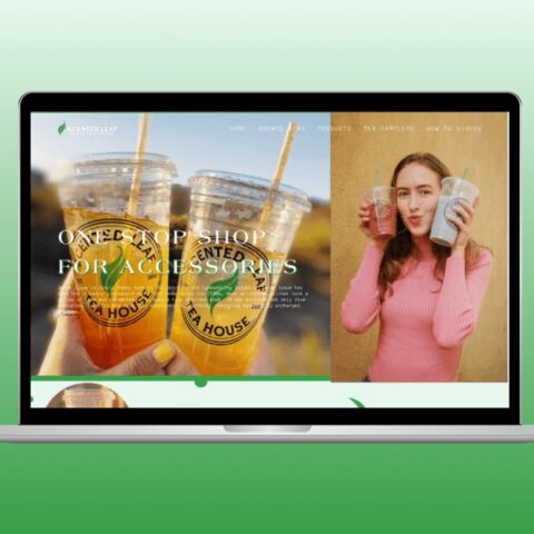 Drinks brand website