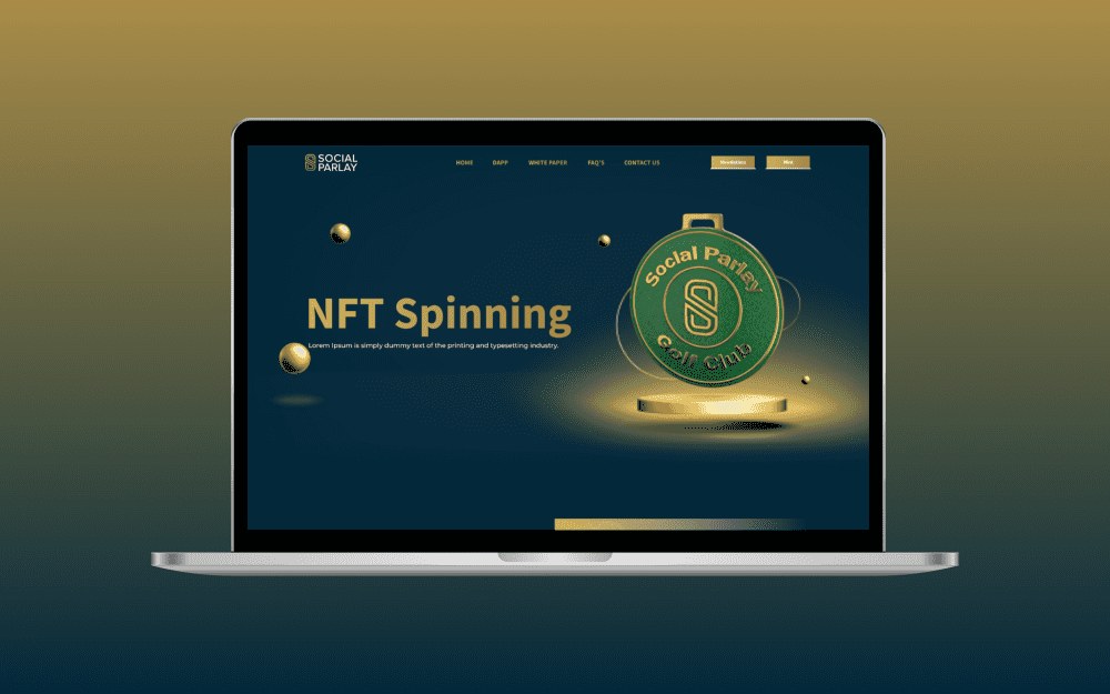 NFT Spinning Website