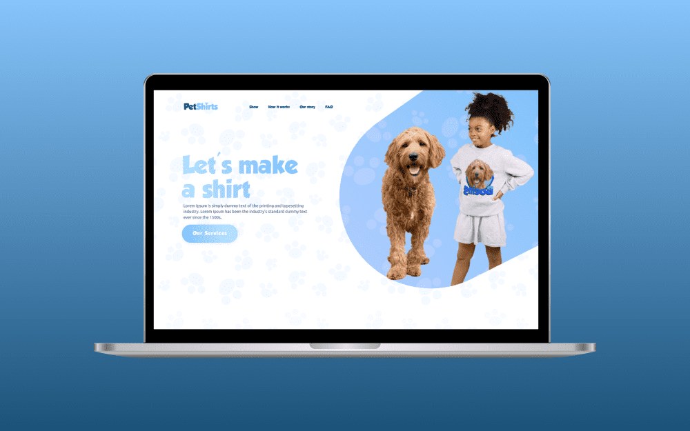 Custom shirt printing Website